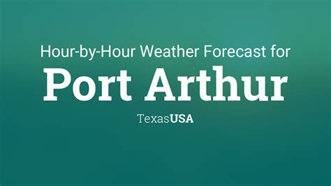 Hourly Weather Forecast for Port arthur, TX - The Weather Channel …