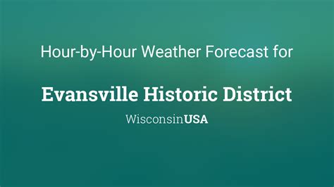 Detailed hourly weather forecast for today - including weather conditions, temperature, pressure, humidity, precipitation, dewpoint, wind, visibility, and UV index data. 2351405. Weather U.S. ... Hourly weather forecast; Evansville, Indiana, USA; Weather forecast for your location; Weather forecast and temperature for today - Tuesday, Sep 26. 6 .... 