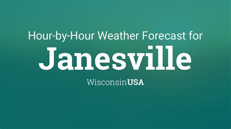 Be prepared with the most accurate 10-day forecast for Janesville, WI with highs, lows, chance of precipitation from The Weather Channel and Weather.com. 