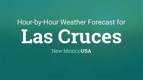  Las Cruces, Las Cruces International Airport (KLRU) ... Las Cruces NM 32.34°N 106.76°W (Elev. 4140 ft) ... Hourly Weather Forecast. . 