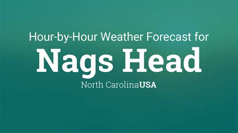Stay informed on local weather updates for Nags Head, 