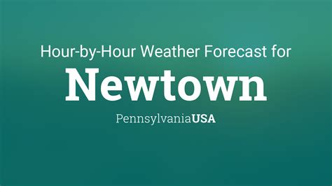 Hourly weather newtown pa. Hourly Local Weather Forecast, weather conditions, precipitation, dew point, humidity, wind from Weather.com and The Weather Channel ... Hourly Weather-Newtown Township, PA. As of 1:00 am EDT. 