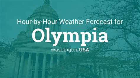 2 days ago · Tomorrow, in Olympia, overcast weather is anticipated in the morning. However, the sky will clear, and sunny weather is forecasted for the afternoon. Rain is not expected.The temperature is predicted to vary between a maximum of an enjoyable 66.2°F and a minimum of a chilly 42.8°F. . 