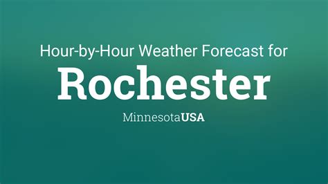 Hourly weather rochester mn. Check out the Rochester, MN MinuteCast forecast. Providing you with a hyper-localized, minute-by-minute forecast for the next four hours. 