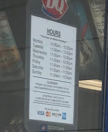 Typically, Dairy Queen locations operate from 10:30 AM t