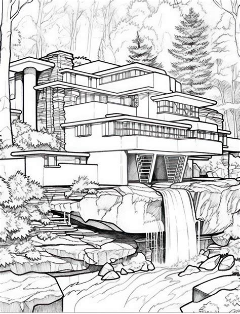 House Coloring Pages For Adults