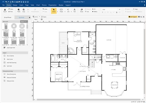 House Elevation Plan - SmartDraw