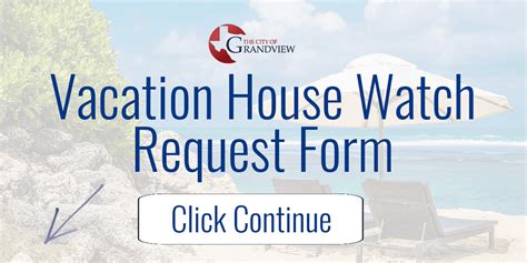 House Watch Request Form – Town of Florence