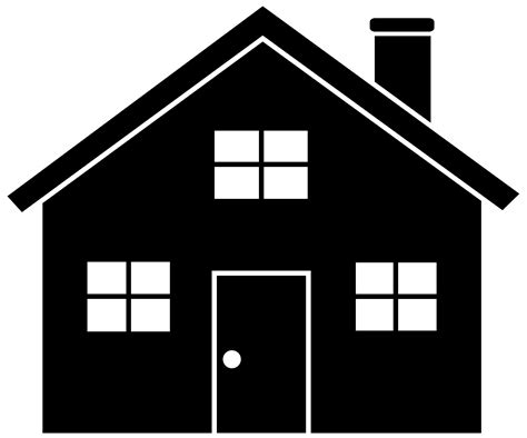 House clipart black and white. Things To Know About House clipart black and white. 