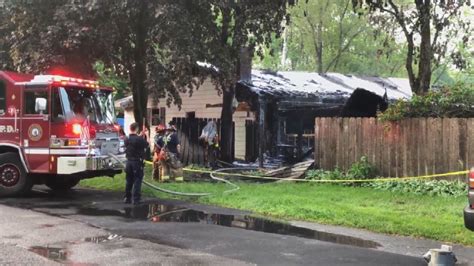 House fire in Madison, Illinois