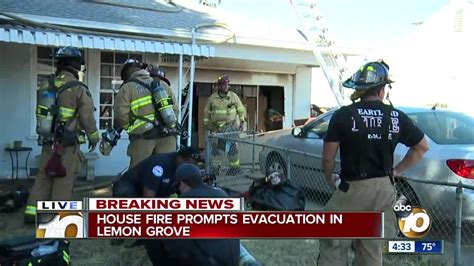 House fire under investigation in Lemon Grove