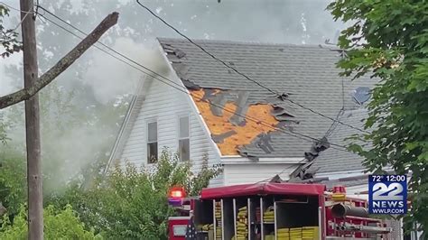 House goes up in flames, thousands left without power after power surge in Waltham
