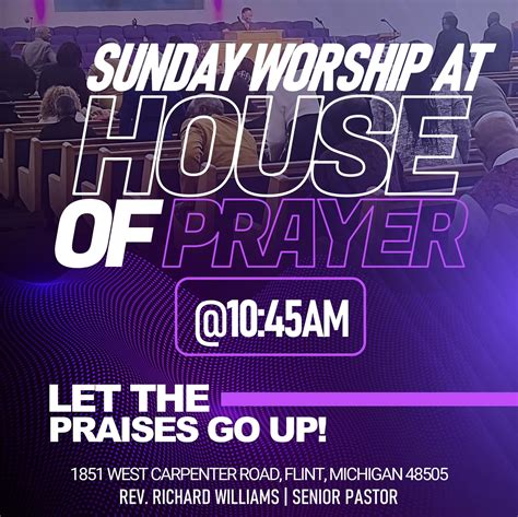 House of Prayer Missionary Baptist Church - Flint Michigan 48505