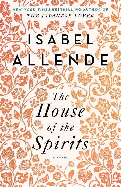 The House of the Spirits Isabel Allende, 1985 Random House 433 pp. ISBN-13: 9780553273915 Summary Chilean writer Isabel Allende's classic novel is both a symbolic family saga and the story of an unnamed Latin American country's turbulent history. Allende constructs a spirit-ridden world and fills it with colorful and all-too-human inhabitants.. 