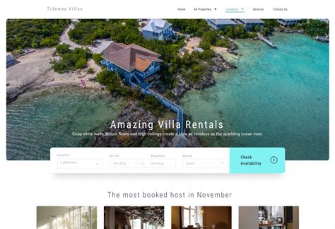 House vacation rental websites. Booking.com. Expedia. HometoGo. Hotels.com. Tripadvisor. Tripping. Vrbo. Plum Guide. Sonder. Marriott Homes & Villas. Agoda. Getaway. FlipKey. Airbnb. … 