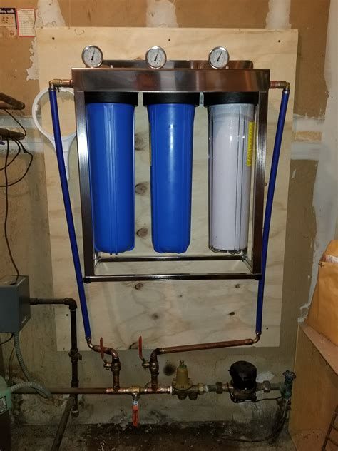 House water system. 