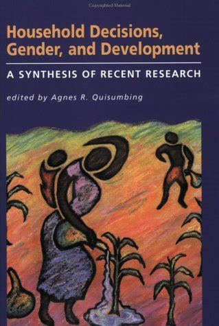 Household Decisions Gender And Development A Synthesis Of Recent Research