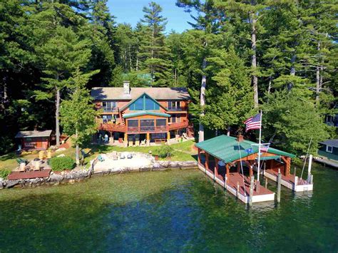 Houses for sale on lake winnipesaukee. February 26, 2014. NH Business Review Staff. 0. The Alton estate at Clay Point on Lake Winnipesaukee, owned by the Bahre family, has been put up for sale at a price of $49 million. The 16.5-acre property with 1,594 feet of shoreline, is described by Kristin Hayes Clair of Landvest, the listing broker, as “the most significant offering ever to ... 
