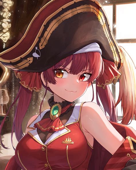 But what nobody (including Disney) did not know was that Marine stole the real one and left a plastic one behind. Which is why she doesn't age and is probably 1600 years old or eternally 16. Houshou Marine, in the words of Theodore Grove is "got to be the best pirate I've ever seen".. 