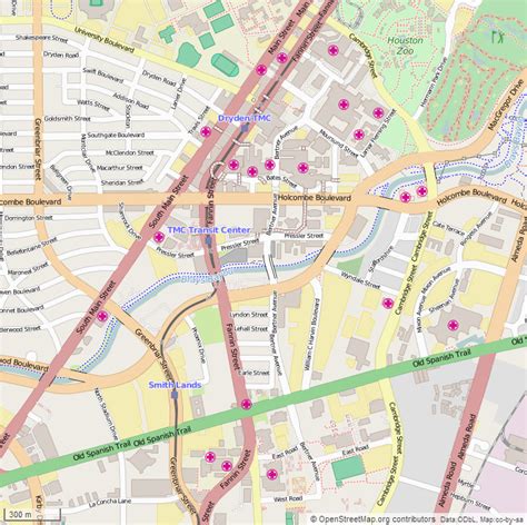 Houston Medical Center Zip Code Map Map of world