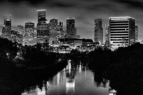 Houston Skyline Black And White Pictures, Images and Stock …