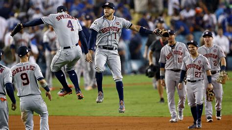 Houston astros game highlights. The Houston Astros face the Minnesota Twins in Game 2 of the American League Division Series at Minute Maid Park on Sunday, Oct. 8, 2023. ... Game highlights: Twins top Astros to tie up ALDS 1-1. 