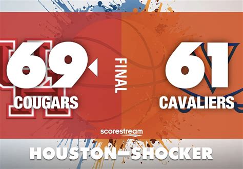 Houston basketball scores. Houston Cougars live score, standings, schedule and results from all basketball tournaments that Houston Cougars played. Houston Cougars next match. Houston Cougars will play the next match on Nov 6, 2023, 6:00:00 PM UTC against Louisiana-Monroe Warhawks in NCAA Men. 