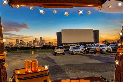 Houston drive in cinema. Rooftop Cinema Club. Located at 1700 Post Oak Blvd, this movie theater provides earphones to fully enjoy the sound. It also has freshly made food, lawn games and alcohol for sale. Screenings after ... 