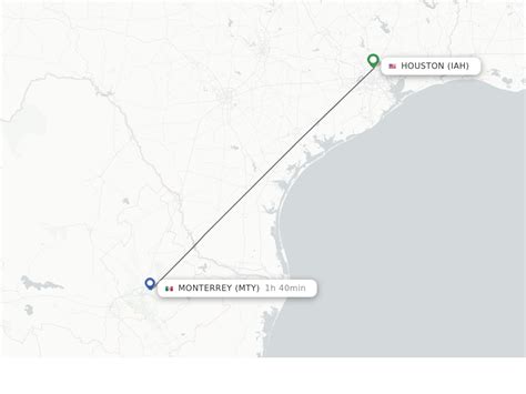 What is the cheapest Monterrey to Houston flight route? Our data shows that the cheapest route for a one-way flight from Monterrey to Houston cost $120 and was between Monterrey and Houston George Bush Intcntl Airport. On average, the best prices are found if you fly this route. The average price for a return flight for this route is $158.