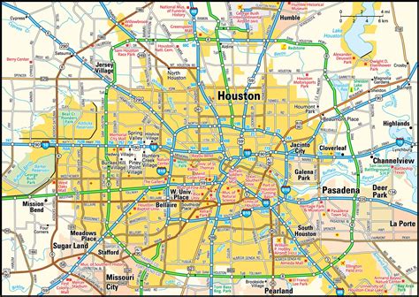  Google Map: Searchable Map of the City of Houston, Texas, USA. City Coordinates: 29°45′46″N 95°22′59″W. Bookmark/share this page. More about the Texas and the USA: Other major Cities in Texas: Austin, Dallas, El Paso, Fort Worth, and San Antonio. Texas State: . 
