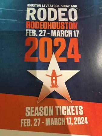 Houston rodeo jelly roll tickets. Houston Livestock Show And Rodeo: Jelly Roll - Section 348 Row E at NRG Stadium on Wednesday March 6 2024. Buy Houston Livestock Show And Rodeo: Jelly Roll tickets in Houston TX today! ... Houston Livestock Show And Rodeo: Jelly Roll Tickets. NRG Stadium, Houston, Texas. Section 348 Row E. Wednesday, March 6, 2024 at 6:45 PM (3/6/2024) All ... 