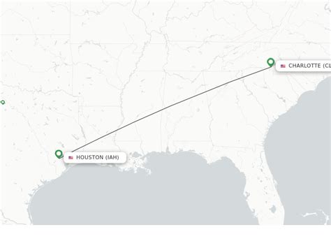 Connecting flights between Houston, TX and Charlotte, NC. Here is a list of connecting flights from Houston, Texas to Charlotte, North Carolina. This can help you find a one-stop flight with the shortest layover time. We found a total of 4 flights to Charlotte, NC with one connection: Airline routes; Southwest Airlines HOU to MDW to CLT. 