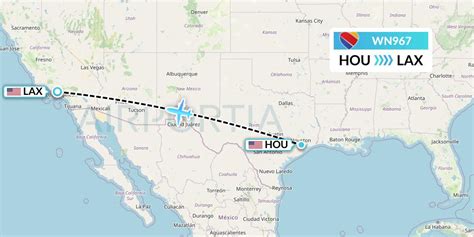The journey from Houston, TX to Los Angeles, CA by trai