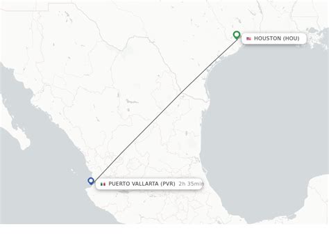 10 alternative options. Fly Phoenix to Puerto Vallarta • 5h 7m. PHX - PVR. $203–475. Fly Los Angeles to Puerto Vallarta • 5h 48m. LAX - PVR. $111–363. Fly Houston to Puerto Vallarta • 5h 49m. IAH - PVR.