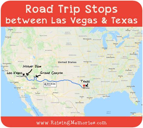  The total driving distance from Houston, TX to Las Vegas, NV is 1,470 miles or 2 366 kilometers. Your trip begins in Houston, Texas. It ends in Las Vegas, Nevada. If you are planning a road trip, you might also want to calculate the total driving time from Houston, TX to Las Vegas, NV so you can see when you'll arrive at your destination. 