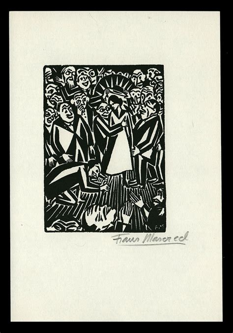 Houtsnedes kopen van de Belgische kunstenaar F. Masereel