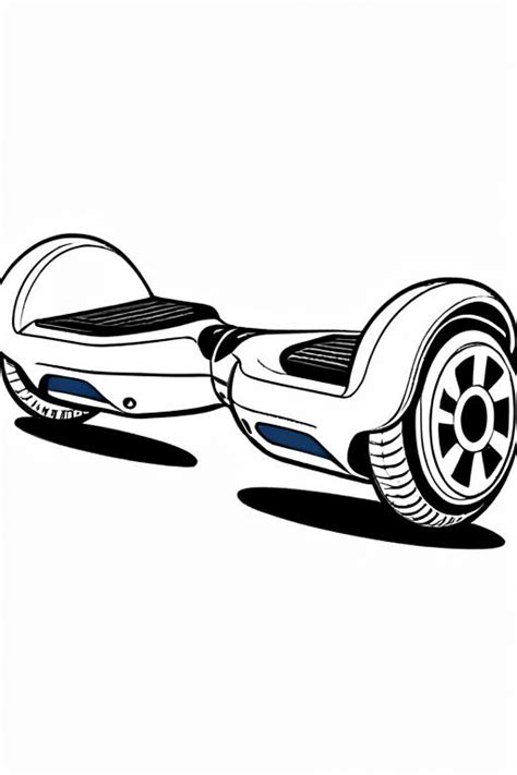 Hoverboard Coloring Pages Coloring Pages