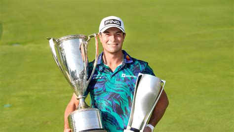 Hovland rallies with 61 to win BMW, Dunlap captures US Amateur
