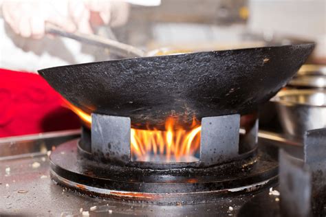 How Can A Wok With Burnt Food Be Cleaned?