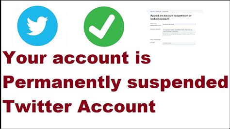 How Can A Suspended Twitter Account Be Removed?