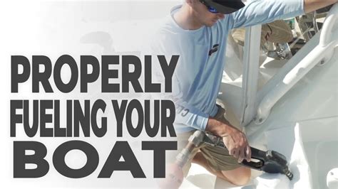 How To Keep Sparks From Static While Fueling A Boat
