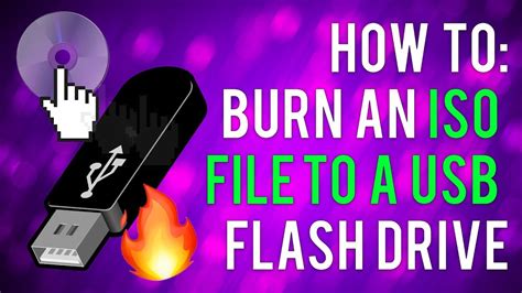 How to Burn an ISO File to a USB Drive Artictle