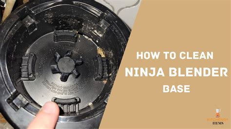 How To Clean The Ninja Bullet Base