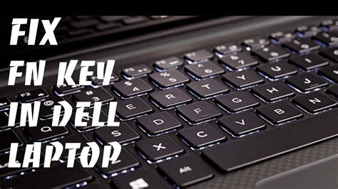 How to Disable the Function Key on a Dell Laptop - Artictle