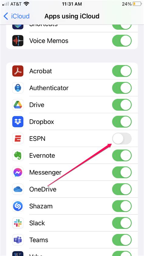 How to permanently delete apps from icloud