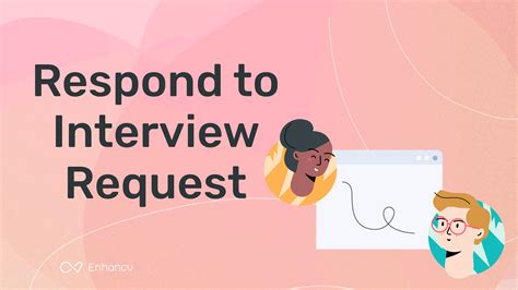How to respond to a request for a Zoom interview.