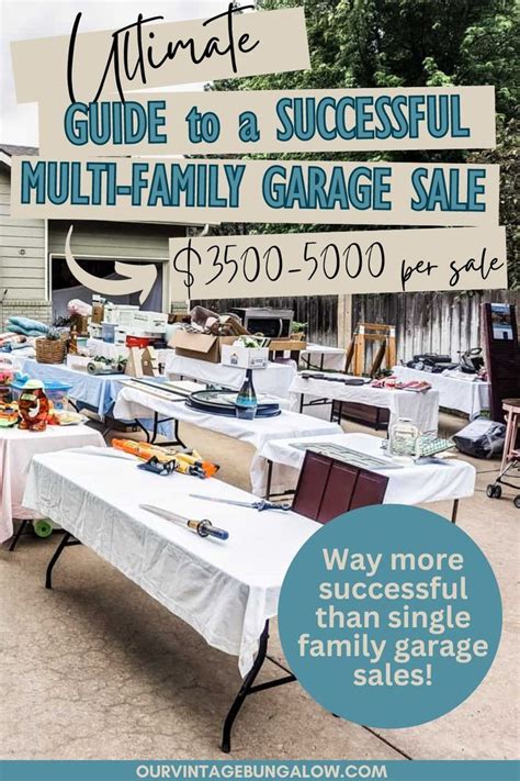 How to Have a Successful Garage Sale Ultimate Guide