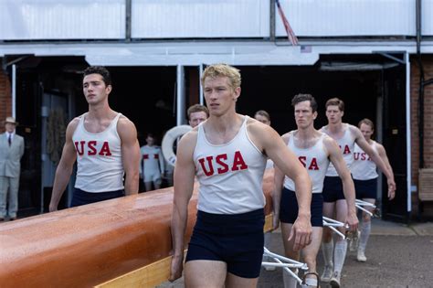 How ‘Boys in the Boat’ star Callum Turner tackled the film’s Olympian challenge
