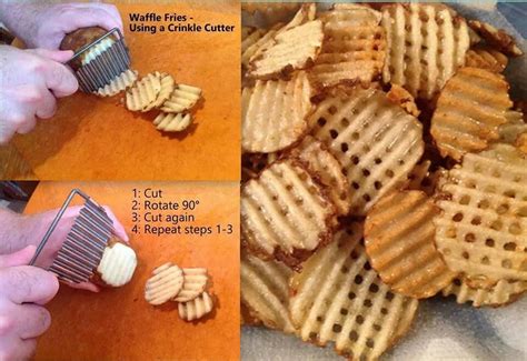 How Are Waffle Fries Cut - Design Farm House