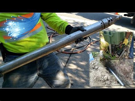 How Cable Companies Dig Fiber Optic Lines Horizontal Boring